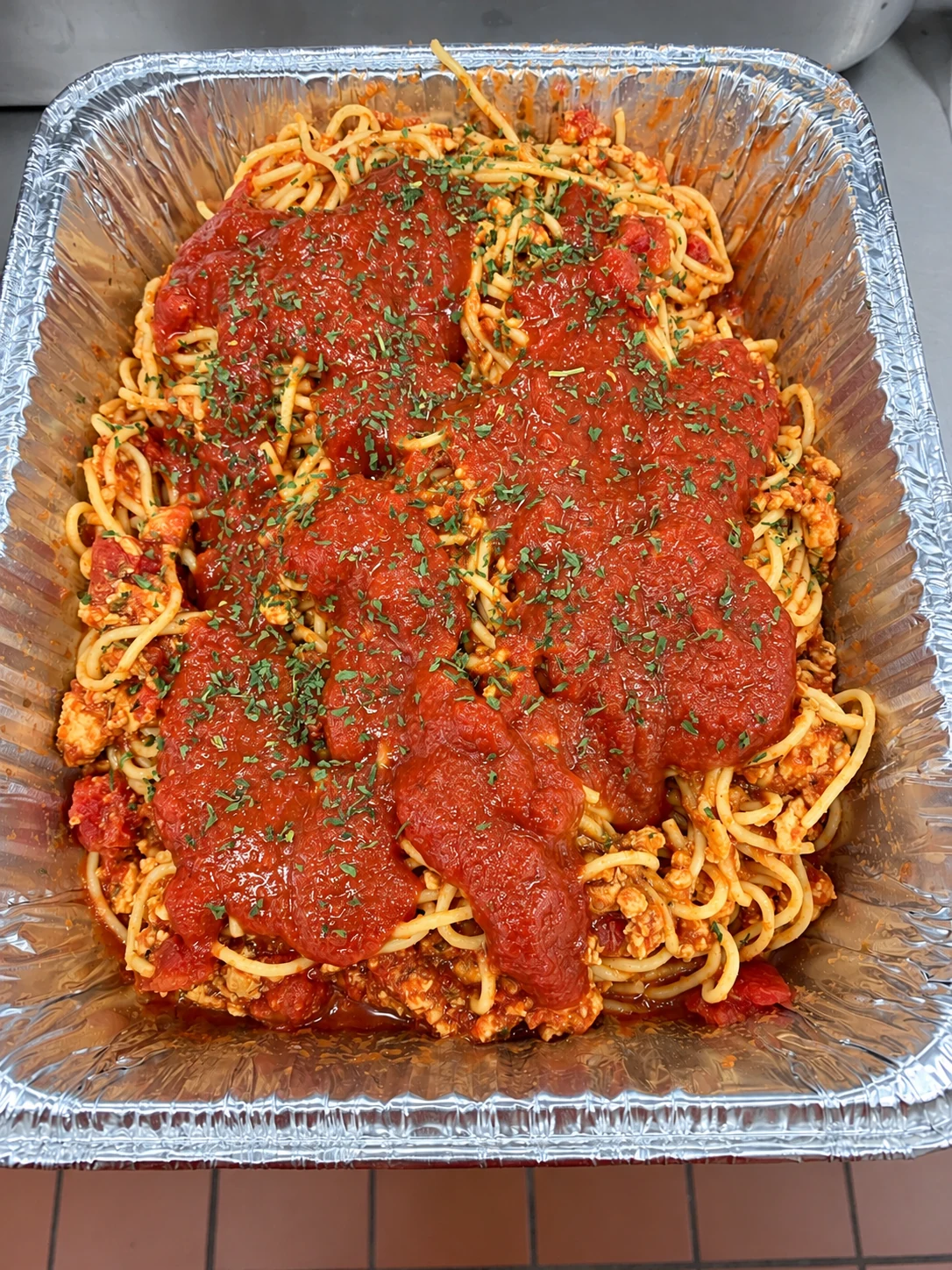Food service photo provided by M&J Express Catering