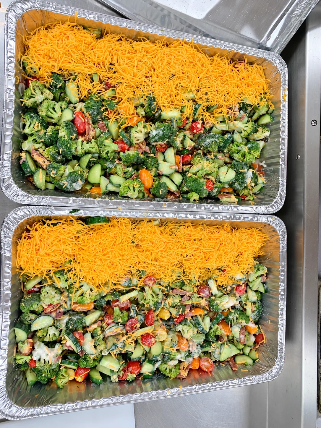 Food service photo provided by M&J Express Catering