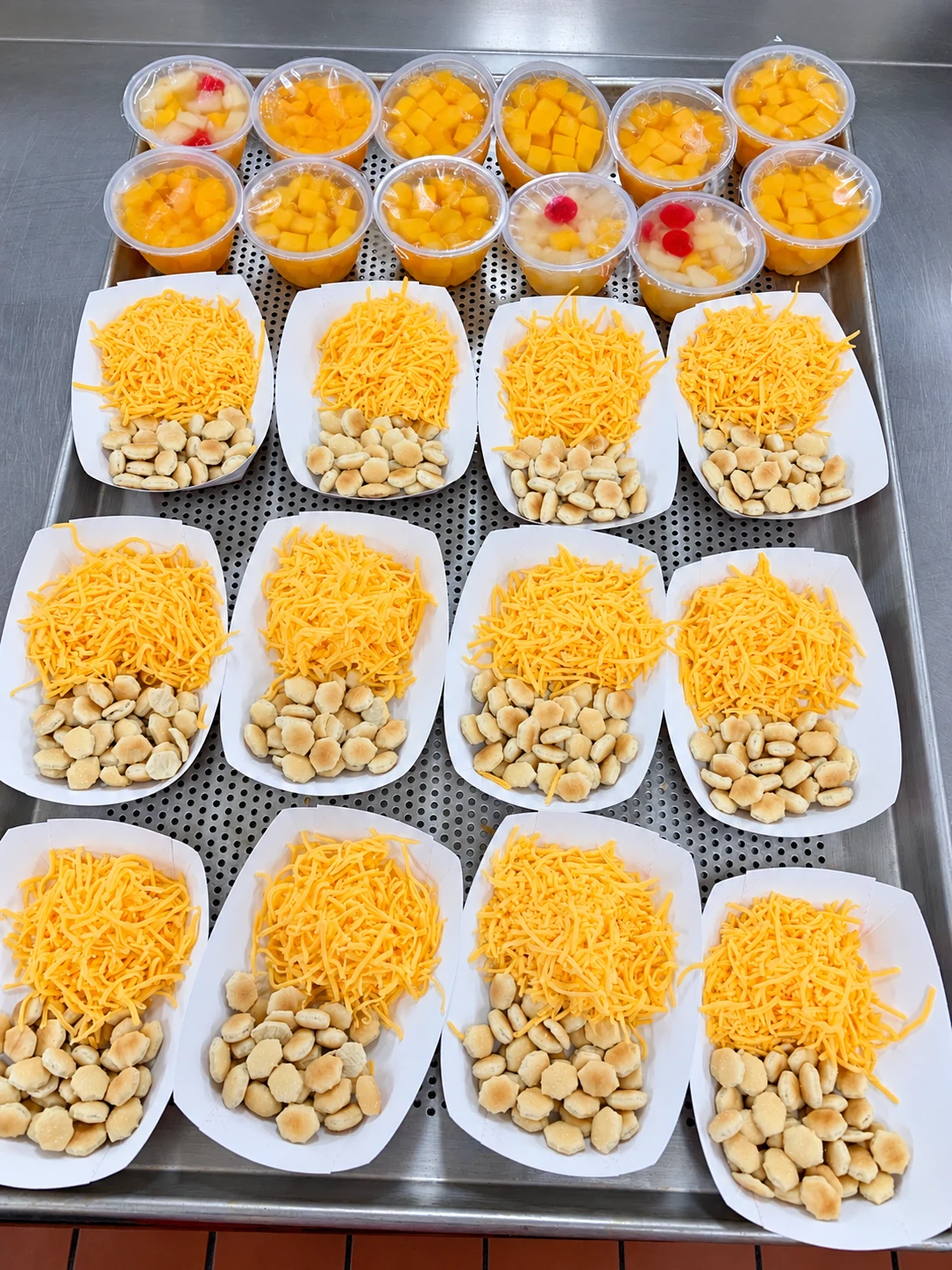 Food service photo provided by M&J Express Catering