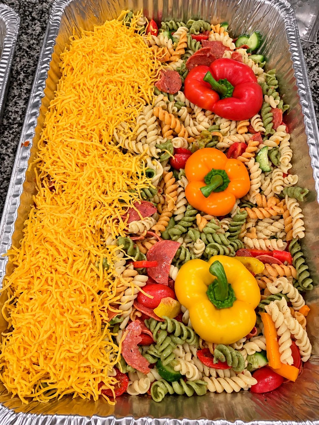 Food service photo provided by M&J Express Catering