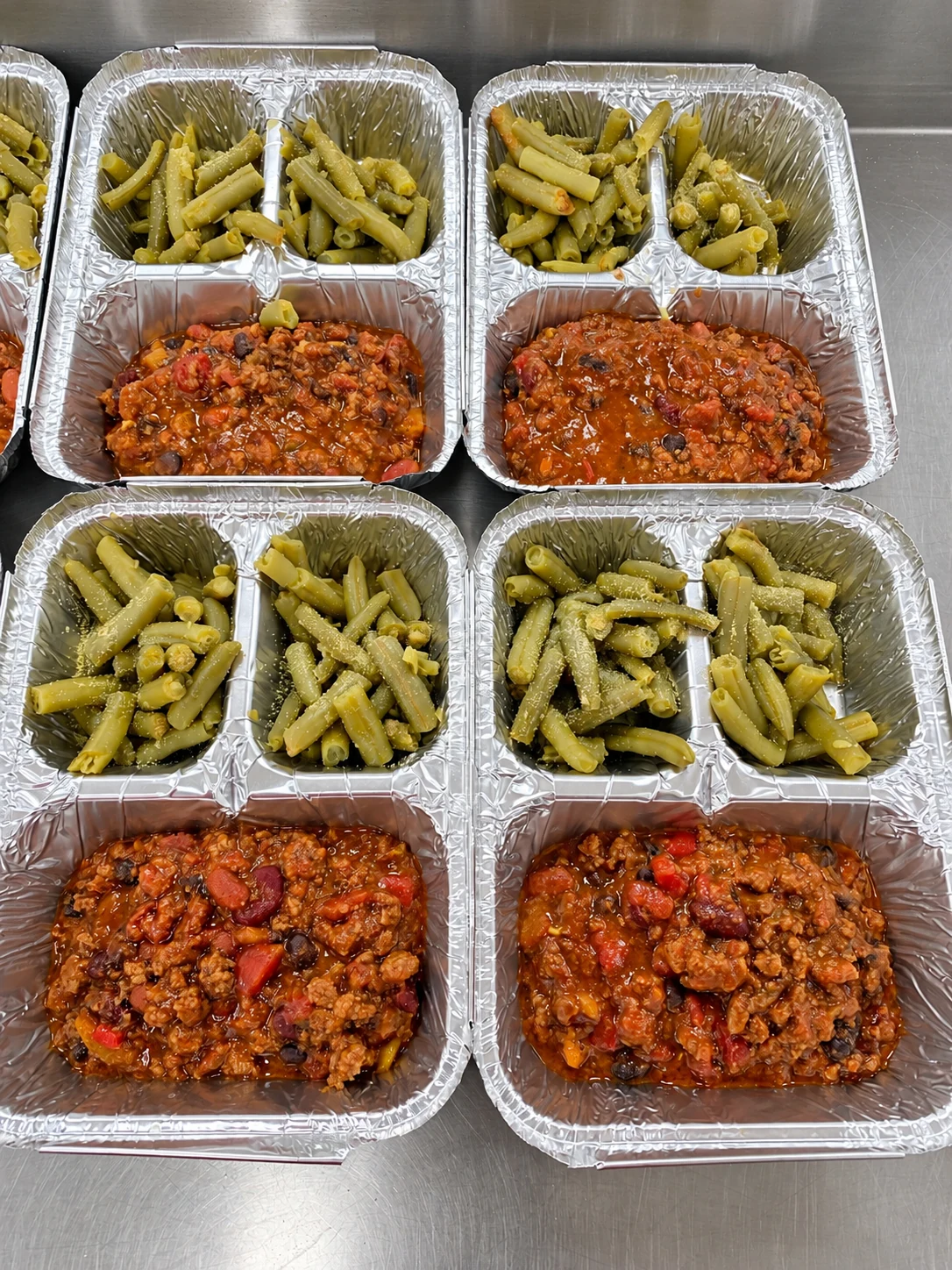 Food service photo provided by M&J Express Catering